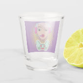 games voor meisjes en video's shot glas (Achterkant)