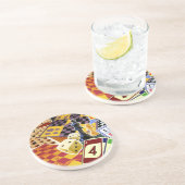 Games Zandsteen Onderzetter (Zijkant)