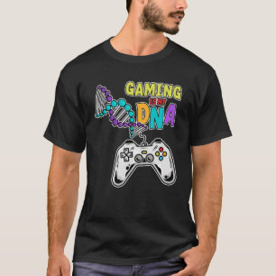 games zijn mijn dna video gamer-hardcore gamer gee t-shirt