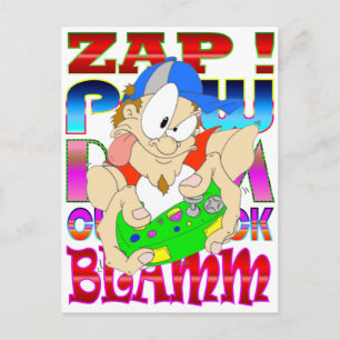 Gamesgeluiden Briefkaart