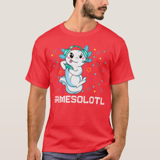 Gamesolotl aolotl videogames gamer vrienden vriend t-shirt