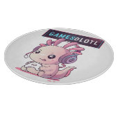 Gamesolotl - Axolotl Gamer Snijplank (Hoek)