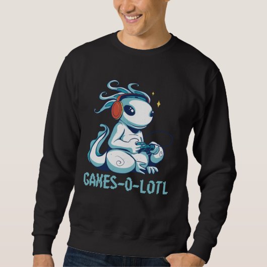 Gamesolotl Axolotl  Gamer Trui (Voorkant)