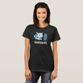Gamesolotl Axolotl Gaming Controller Axolotl Video T-shirt (Voorkant volledig)