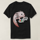 Gamesolotl Axolotl Video Games Kawaii Anime Gaming T-shirt (Design voorkant)