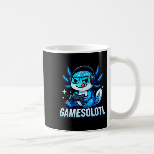 Gamesolotl Axolotl Vis Gamer Gaming Anime Video G Koffiemok