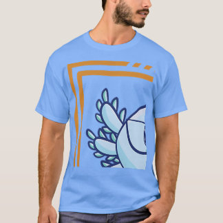 Gamesolotl Gamer Aolotl Videogames Spelend Wandele T-shirt