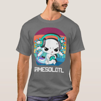 Gamesolotl Video Gamer Kawaii Pastel Gothic A T-shirt