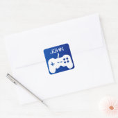 gamesticker vierkante sticker (Envelop)
