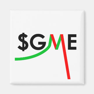Gamestop GME Short Squeeze Magneet