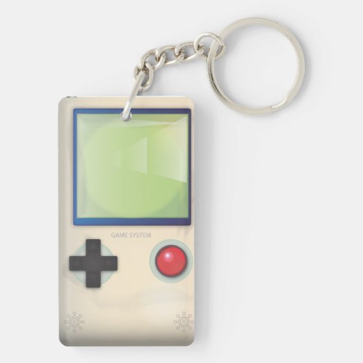 Gamesysteem Sleutelhanger (achterkant)