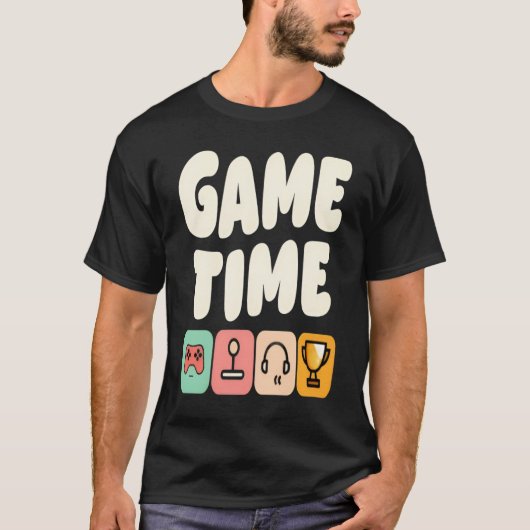 Gametijd T-shirt (Voorkant)