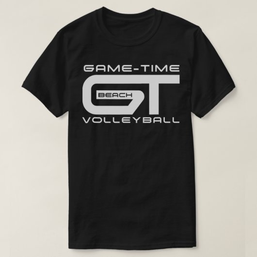 GameTime White logo T-shirt (Design voorkant)