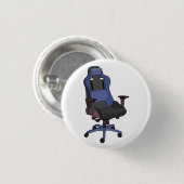 Gamevoorzitter Ronde Button 3,2 Cm (Voorkant /achterkant)