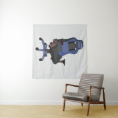 Gamevoorzitter Wandkleed (In Situ (horizontaal))