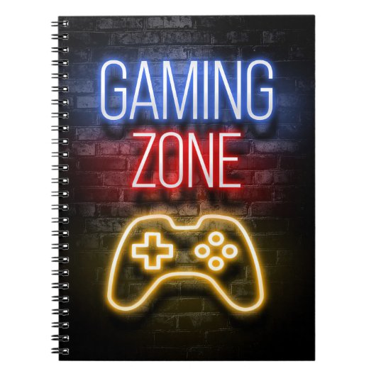 Gamezone Notitieboek (Voorkant)