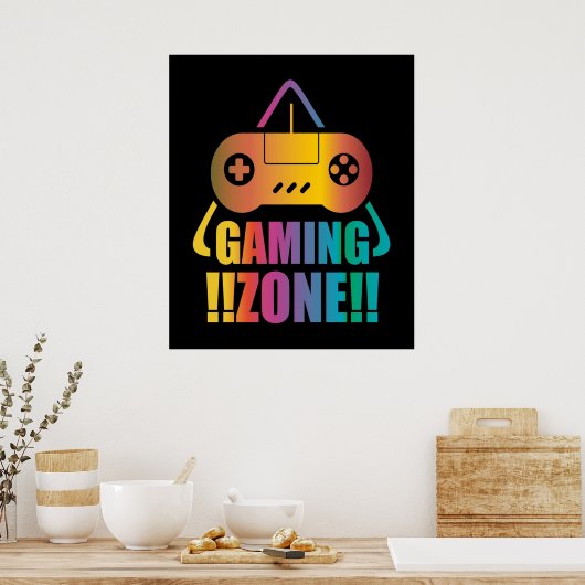 Gamezone Poster (Keuken)