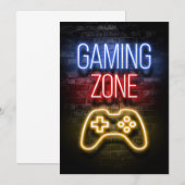 Gamezone Save The Date (Voorkant / Achterkant)