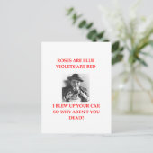 Gamgster Love 5 Briefkaart (Staand voorkant)