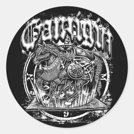 Gamigin Ronde Sticker (Voorkant)