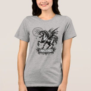Gamigin Schaduwacht van het Goetia Rijk Tri-Blend Shirt