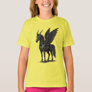 Gamigin Vleugelde Geest van Magische Snelheid T-shirt