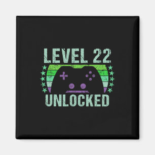 gaming 22e verjaardag Gift 22-jarige jongen Magneet