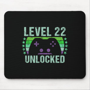 gaming 22e verjaardag Gift 22-jarige jongen Muismat