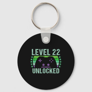 gaming 22e verjaardag Gift 22-jarige jongen Sleutelhanger