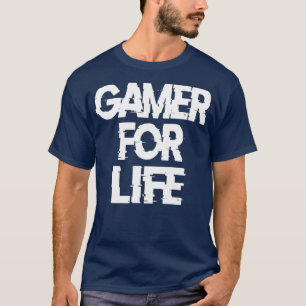 GAMING 365-gamer voor levenslange T-shirt voor vid