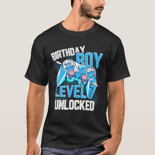 Gaming  4e verjaardag Gift 4 jaar oude Jongen Gi T-shirt (Voorkant)