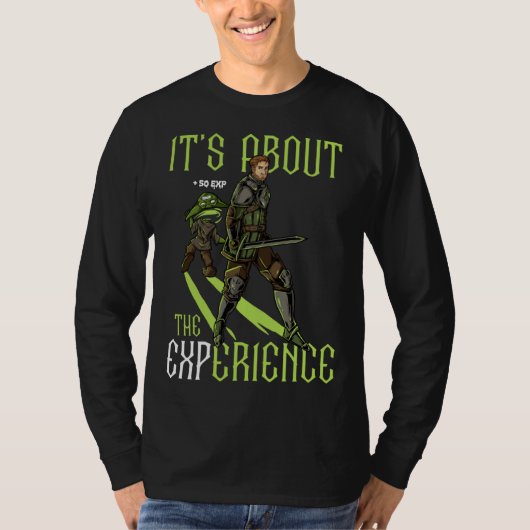 Gaming Adventurer Experience T-shirt (Voorkant)