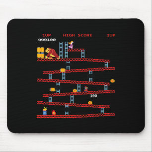 Gaming Arcade Retro Videogameconsole Vintage Gamer Muismat