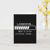 Gaming Baby Aankondiging, laden van nieuwe speler  Kaart (Gele Bloem)