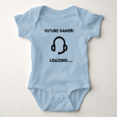 Gaming Baby - Toekomstige gamer laden.... Romper (Voorkant)