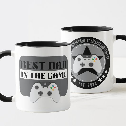 Gaming Beste Vader In Het Spel Gepersonaliseerde M Mok