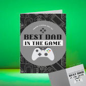 Gaming Beste Vader In Het Spel Gepersonaliseerde V Kaart