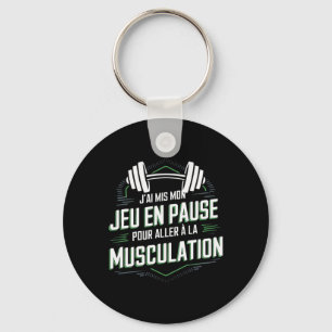 Gaming Bodybuilding Video Games Geek Gamer Gift Vo Sleutelhanger