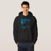 Gaming Boy Noun Definition Console Controller Vide Hoodie (Voorkant volledig)