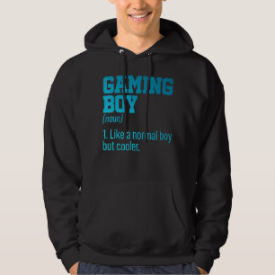 Gaming Boy Noun Definition Console Controller Vide Hoodie