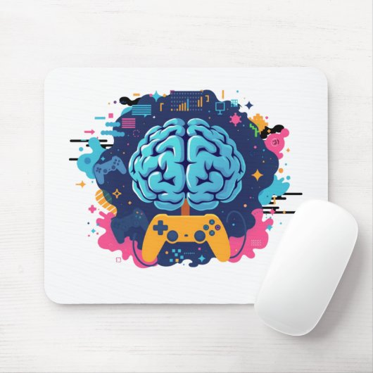 Gaming Brain Muismat (Met muis)