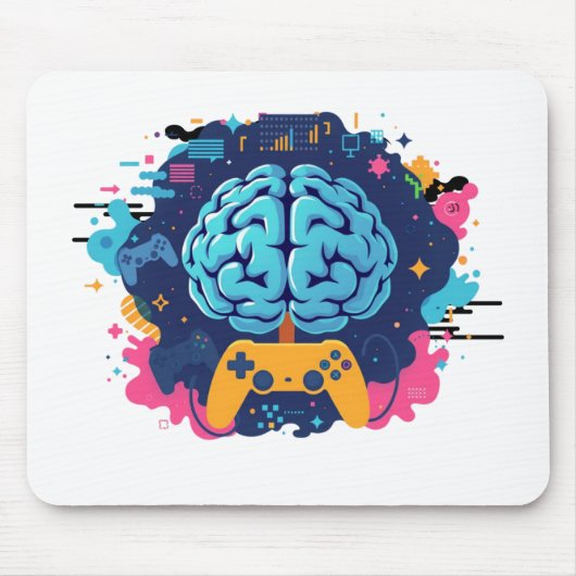 Gaming Brain Muismat (Voorkant)