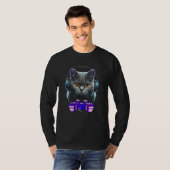 Gaming British Shorthair Cat Player Animal Video G T-shirt (Voorkant volledig)
