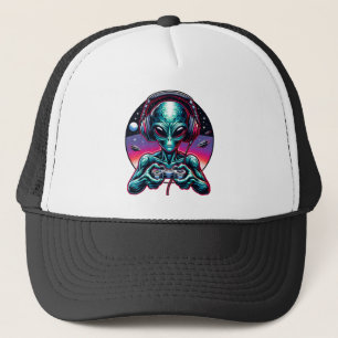 Gaming buitenaards wezen trucker pet