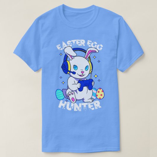 Gaming Bunny Funny Gezegde T-shirt (Design voorkant)