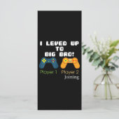 Gaming Cadeau I Level Up Naar Grote Broer Broer Ca (Staand voorkant)