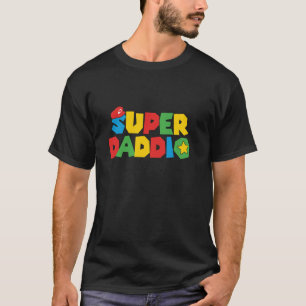 Gaming Champion Papa Humoristische Vader Familie M T-shirt