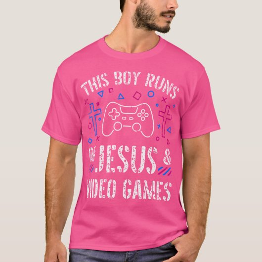 Gaming Christelijke nerd T-shirt (Voorkant)