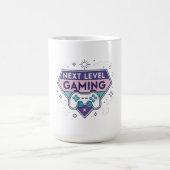 "Gaming Coffee Mug 15oz | Next Level Gaming Badge  Koffiemok (Center)