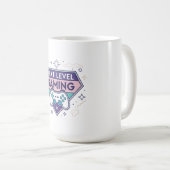 "Gaming Coffee Mug 15oz | Next Level Gaming Badge  Koffiemok (Voorkant rechts)